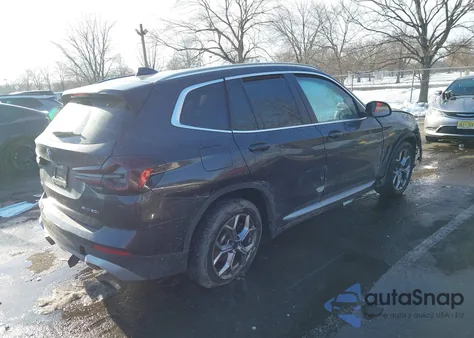 2024 BMW X3 Sdrive30I z USA, uszkodzony, nr VIN WBX47DP00RN255213